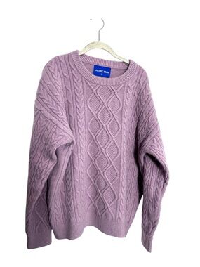 AELFRIC EDEN Cable Knit Oversized Sweater EUC SZL